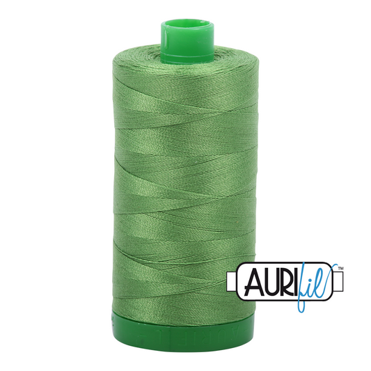 1114 GRASS GREEN 40 WT MAKO COTTON LARGE SPOOL | 1000 MT.