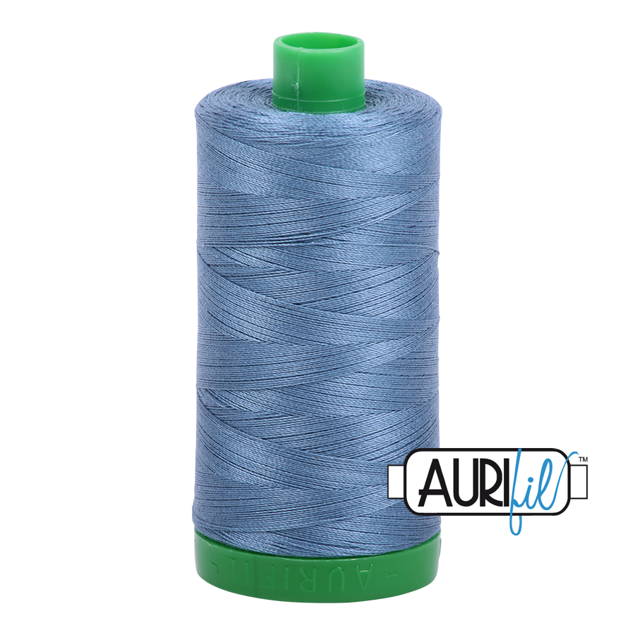 1126 BLUE GREY 40 WT MAKO COTTON LARGE SPOOL | 1000 MT.
