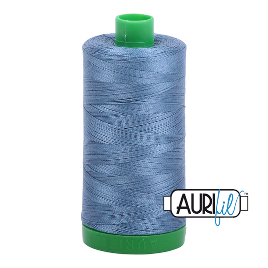 1126 BLUE GREY 40 WT MAKO COTTON LARGE SPOOL | 1000 MT.
