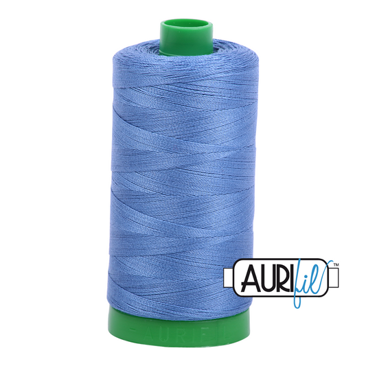 1128 LIGHT BLUE VIOLET 40 WT MAKO COTTON LARGE SPOOL | 1000 MT.