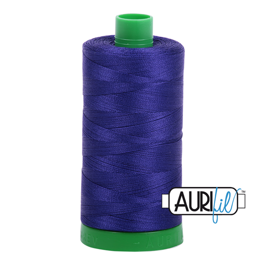 1200 BLUE VIOLET 40 WT MAKO COTTON LARGE SPOOL | 1000 MT.