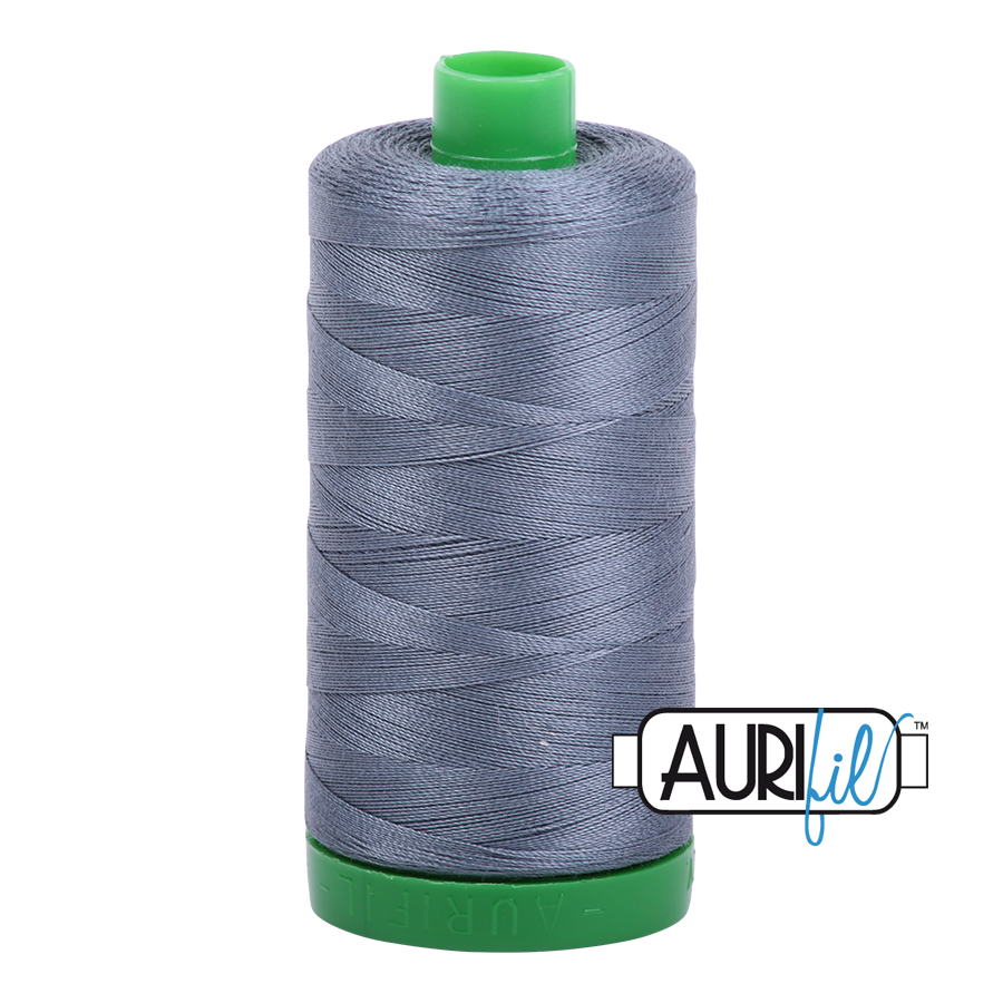 1246 DARK GREY 40 WT MAKO COTTON LARGE SPOOL | 1000 MT.