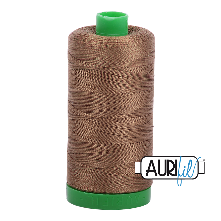 1318 DARK SANDSTONE 40 WT MAKO COTTON LARGE SPOOL | 1000 MT.