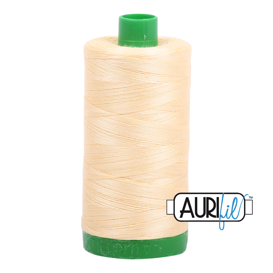 2105 CHAMPAGNE 40 WT MAKO COTTON LARGE SPOOL | 1000 MT.