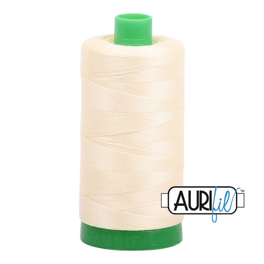 2110 LIGHT LEMON 40 WT MAKO COTTON LARGE SPOOL | 1000 MT.