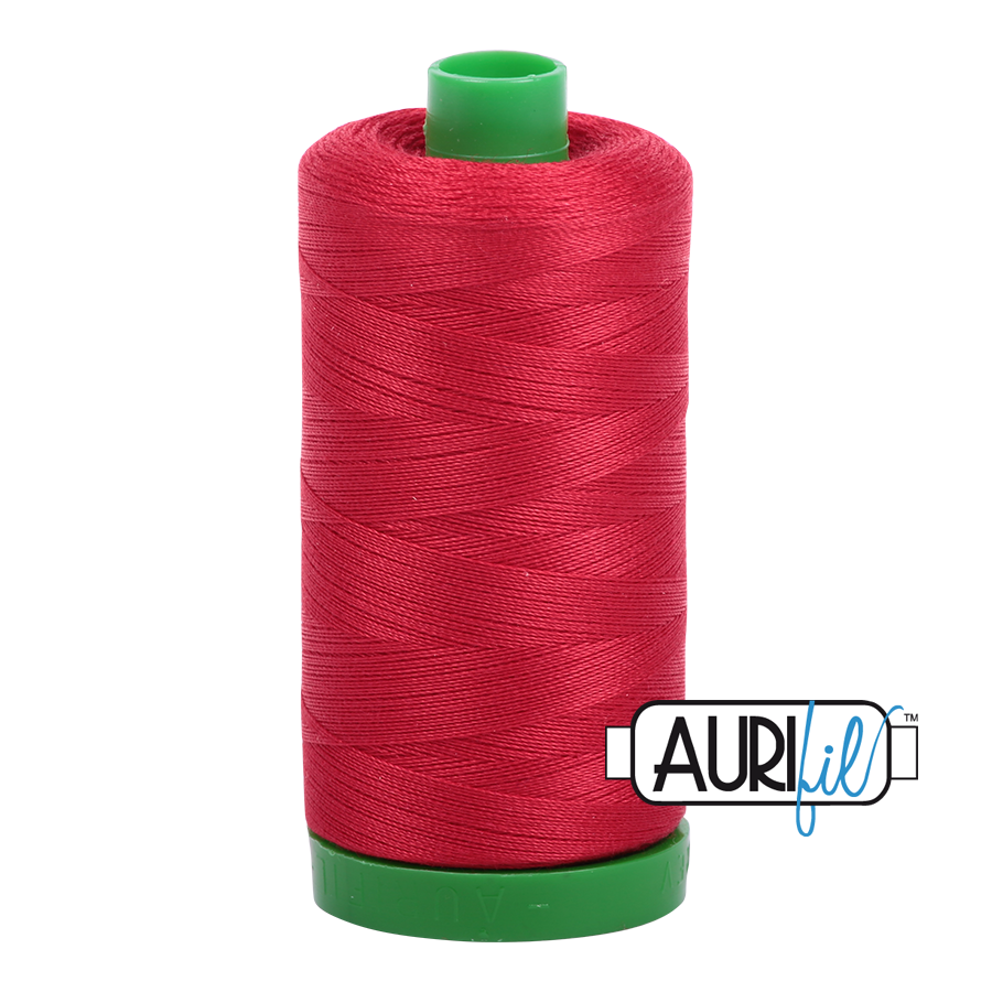 2250 RED 40 WT MAKO COTTON LARGE SPOOL | 1000 MT.
