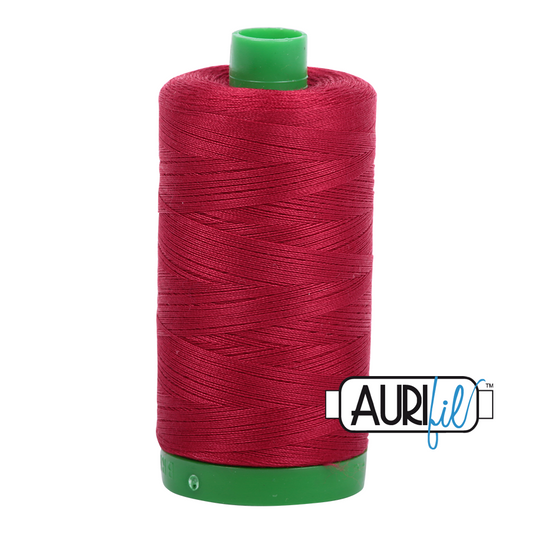 2260 RED WINE 40 WT MAKO COTTON LARGE SPOOL | 1000 MT.