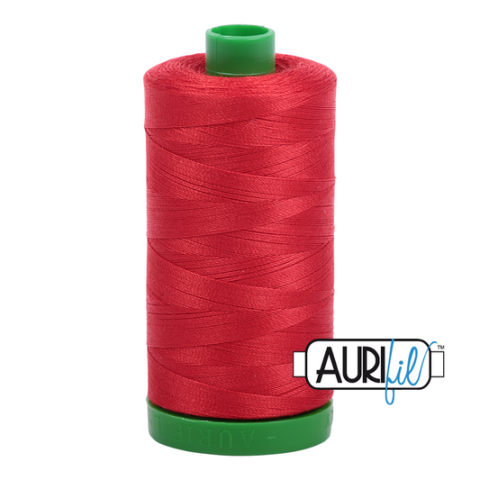 2265 LOBSTER RED 40 WT MAKO COTTON LARGE SPOOL | 1000 MT.