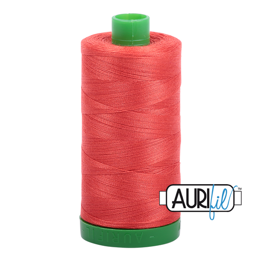 2277 LIGHT RED ORANGE 40 WT MAKO COTTON LARGE SPOOL | 1000 MT.