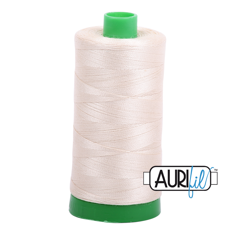 2310 LIGHT BEIGE 40 WT MAKO COTTON LARGE SPOOL | 1000 MT.