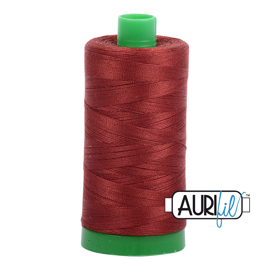 2355 RUST 40 WT MAKO COTTON LARGE SPOOL | 1000 MT.