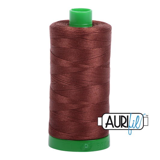2360 CHOCOLATE 40 WT MAKO COTTON LARGE SPOOL | 1000 MT.