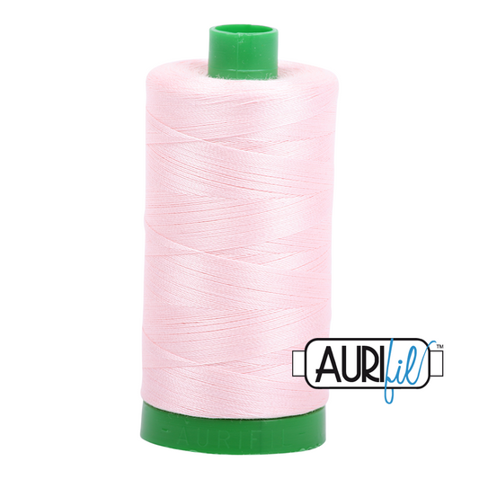 2410 PALE PINK 40 WT MAKO COTTON LARGE SPOOL | 1000 MT.