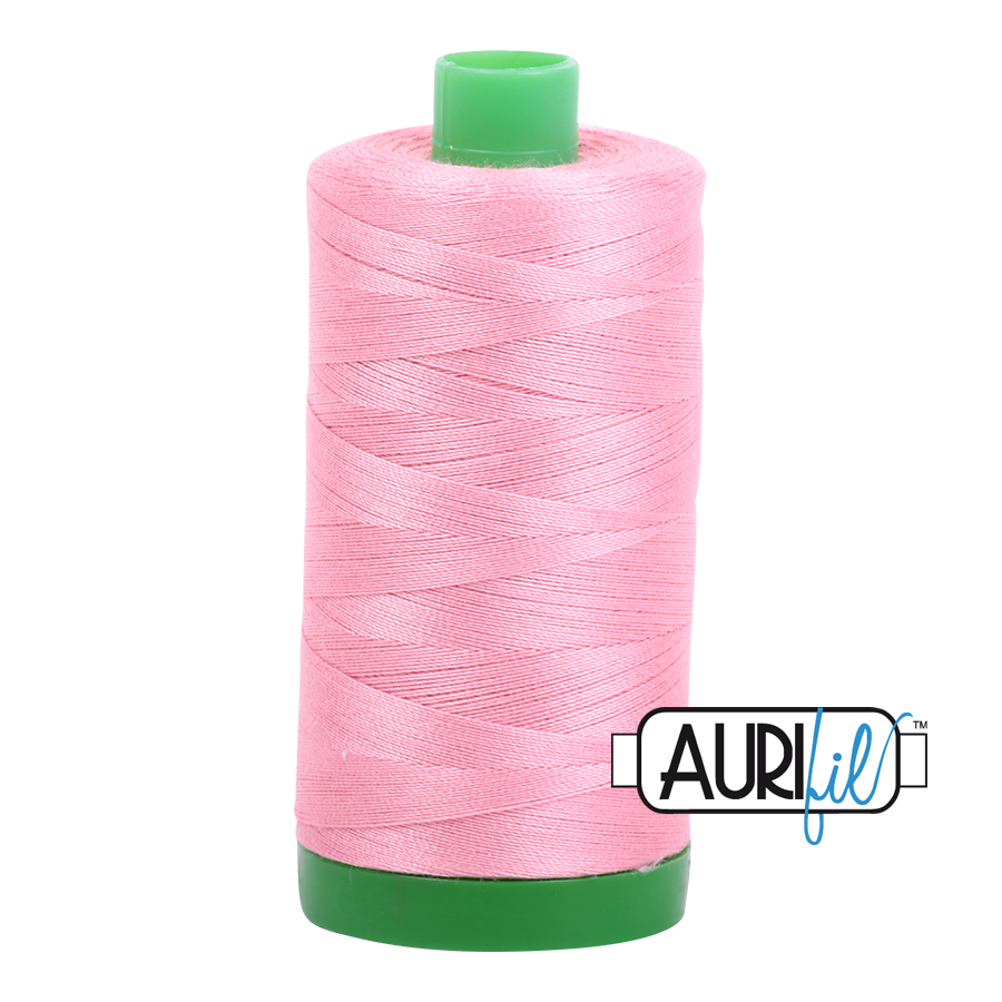 2425 BRIGHT PINK 40 WT MAKO COTTON LARGE SPOOL | 1000 MT.