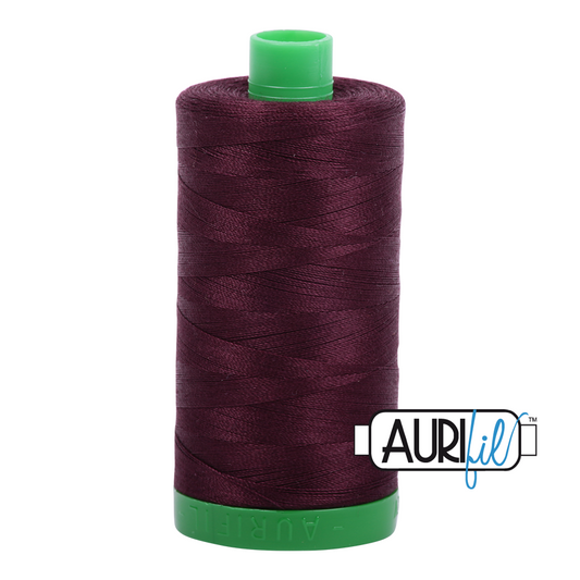 2465 VERY DARK BROWN 40 WT MAKO COTTON LARGE SPOOL | 1000 MT.