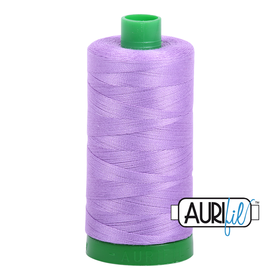 2520 VIOLET 40 WT MAKO COTTON LARGE SPOOL | 1000 MT.
