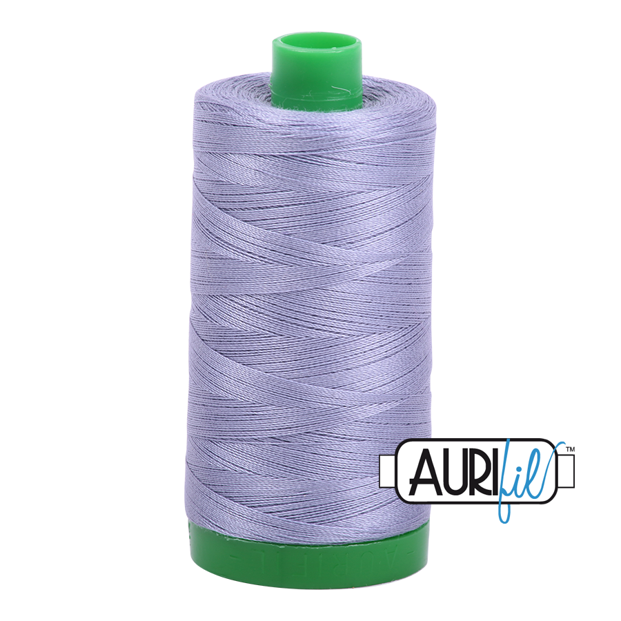 2524 GREY VIOLET 40 WT MAKO COTTON LARGE SPOOL | 1000 MT.