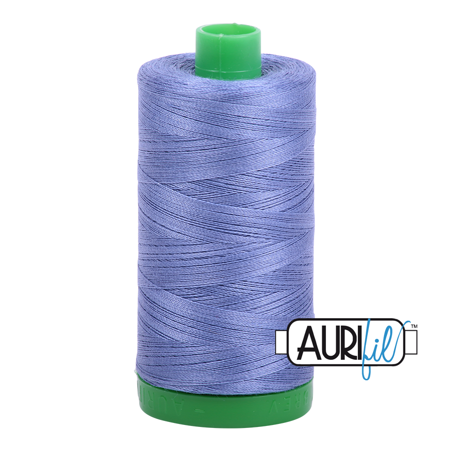 2525 DUSTY BLUE VIOLET 40 WT MAKO COTTON LARGE SPOOL | 1000 MT.