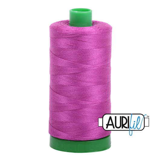 2535 MAGENTA 40 WT MAKO COTTON LARGE SPOOL | 1000 MT.