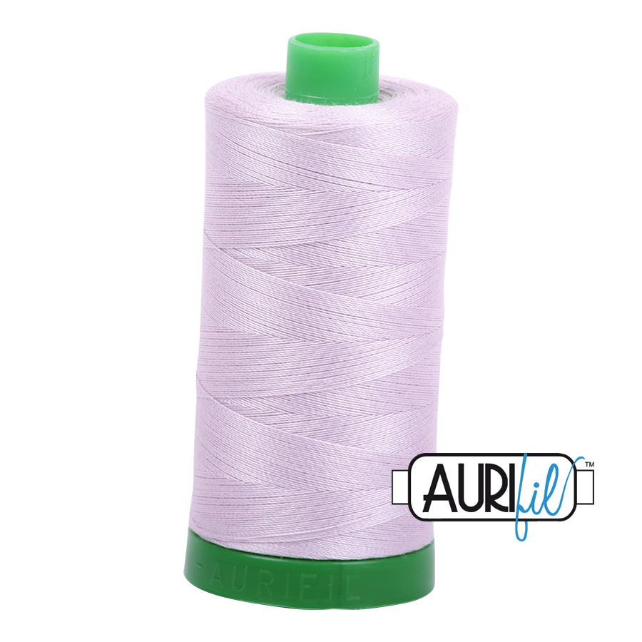 2564 PALE LILAC 40 WT MAKO COTTON LARGE SPOOL | 1000 MT.