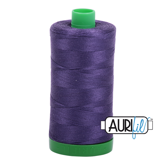 2581 DARK DUSTY GRAPE 40 WT MAKO COTTON LARGE SPOOL | 1000 MT.