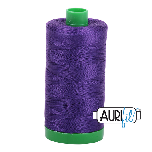 2582 DARK VIOLET 40 WT MAKO COTTON LARGE SPOOL | 1000 MT.
