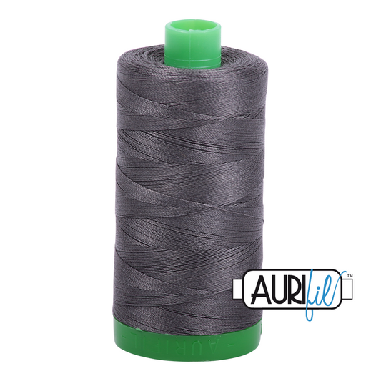2630 DARK PEWTER 40 WT MAKO COTTON LARGE SPOOL | 1000 MT.
