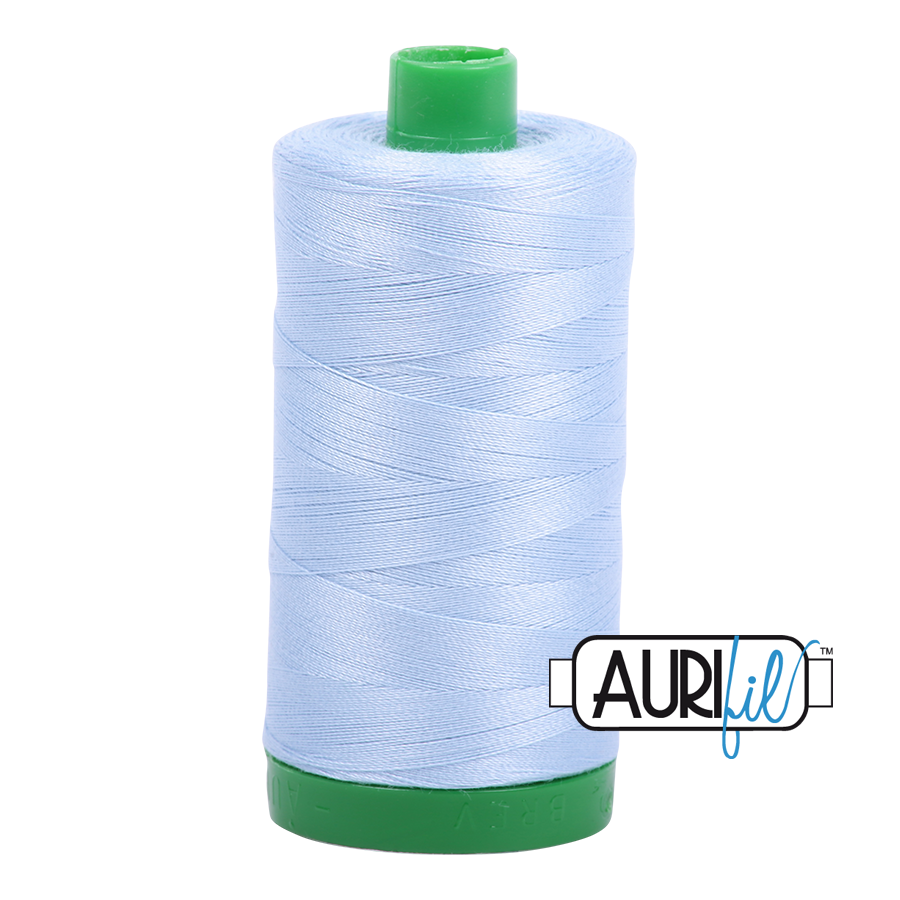 2710 LIGHT ROBINS EGG 40 WT MAKO COTTON LARGE SPOOL | 1000 MT.