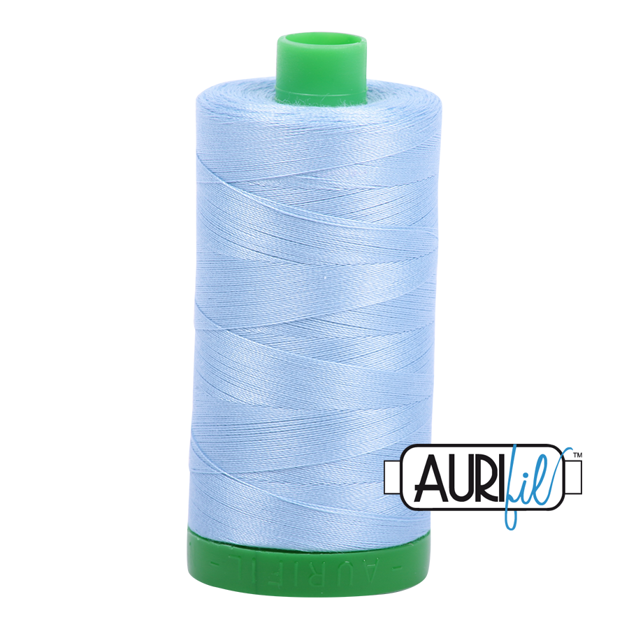 2715 ROBINS EGG 40 WT MAKO COTTON LARGE SPOOL | 1000 MT.