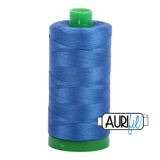 2730 DELFT BLUE 40 WT MAKO COTTON LARGE SPOOL | 1000 MT.
