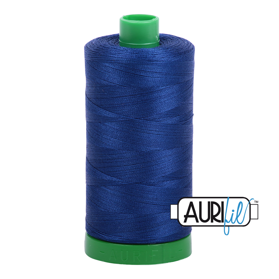 2780 DARK DELFT BLUE 40 WT MAKO COTTON LARGE SPOOL | 1000 MT.