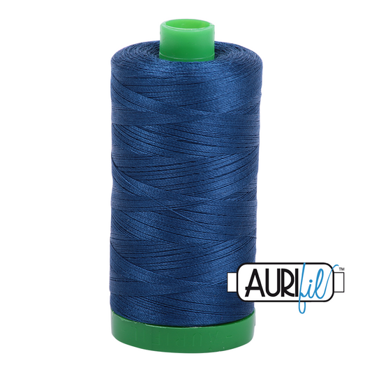 2783 MEDIUM DELFT BLUE 40 WT MAKO COTTON LARGE SPOOL | 1000 MT.