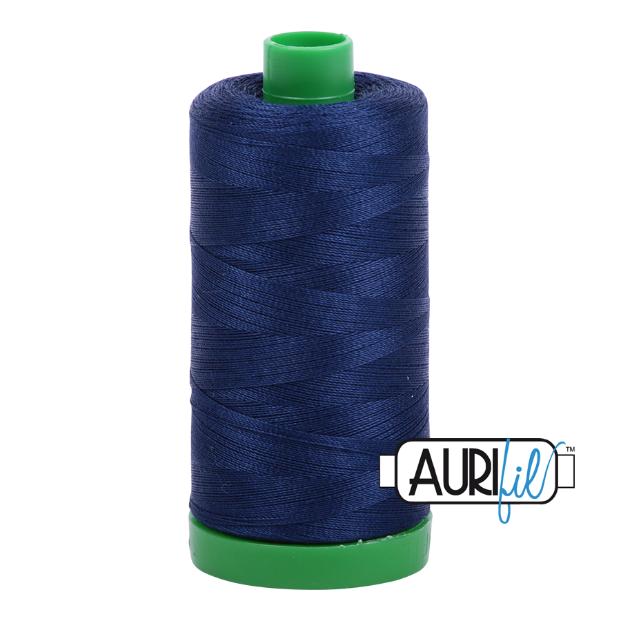 2784 DARK NAVY 40 WT MAKO COTTON LARGE SPOOL | 1000 MT.