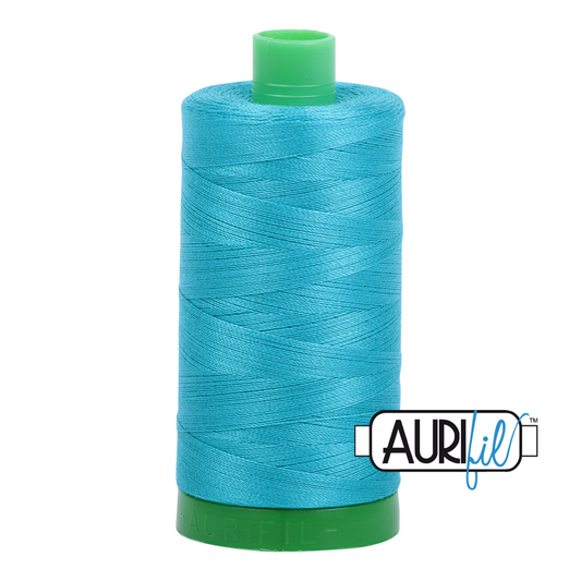 2810 TURQUOISE 40 WT MAKO COTTON LARGE SPOOL | 1000 MT.