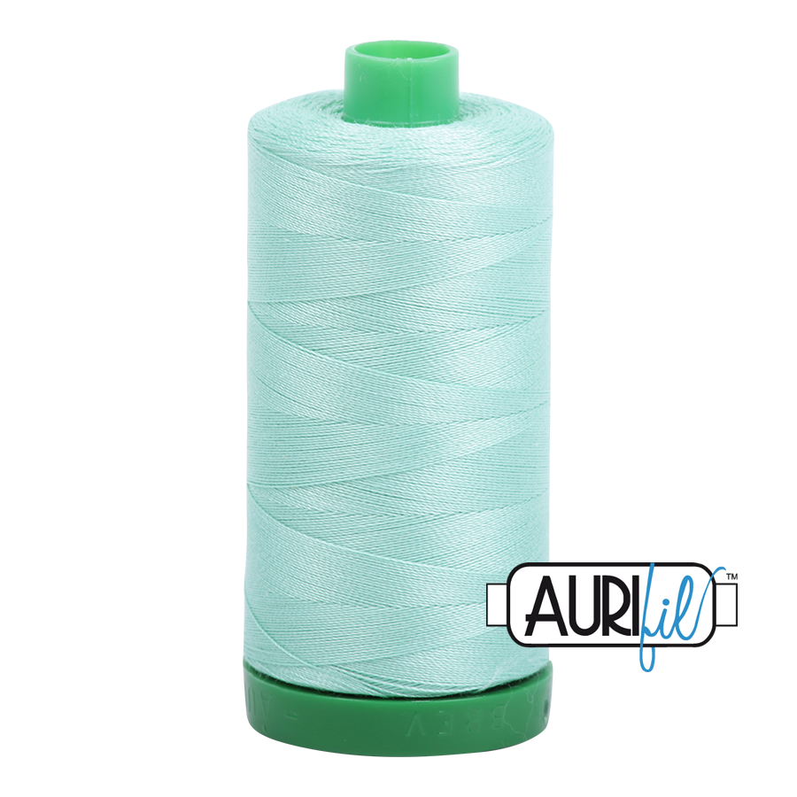2835 MEDIUM MINT 40 WT MAKO COTTON LARGE SPOOL | 1000 MT.