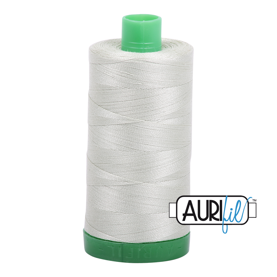 2843 LIGHT GREY GREEN 40 WT MAKO COTTON LARGE SPOOL | 1000 MT.