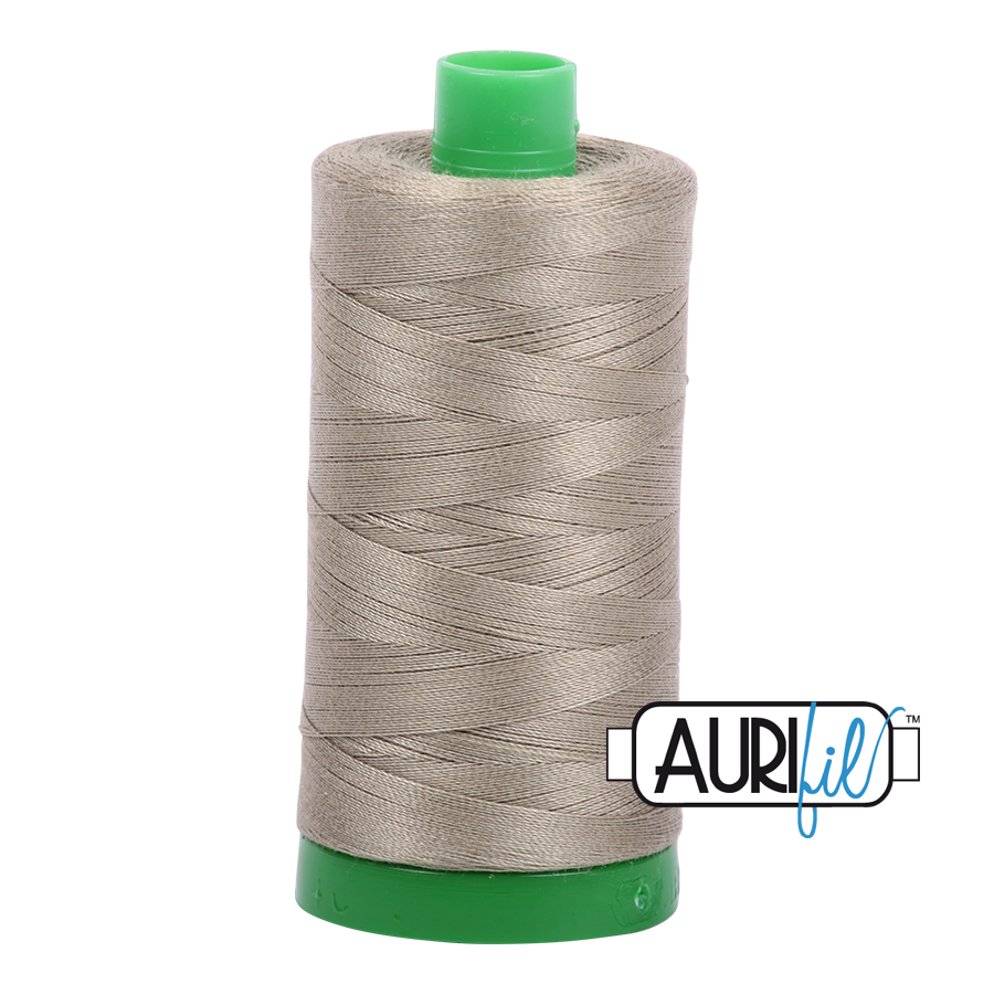 2900 LIGHT KAKHY GREEN 40 WT MAKO COTTON LARGE SPOOL | 1000 MT.