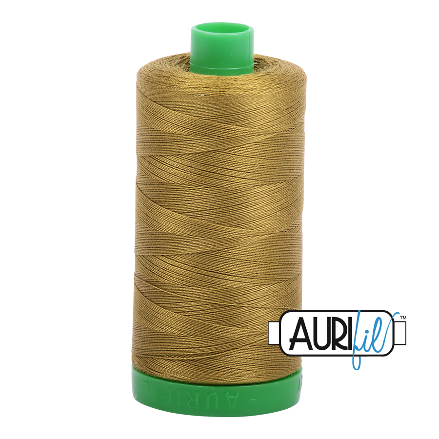 2910 MEDIUM OLIVE 40 WT MAKO COTTON LARGE SPOOL | 1000 MT.