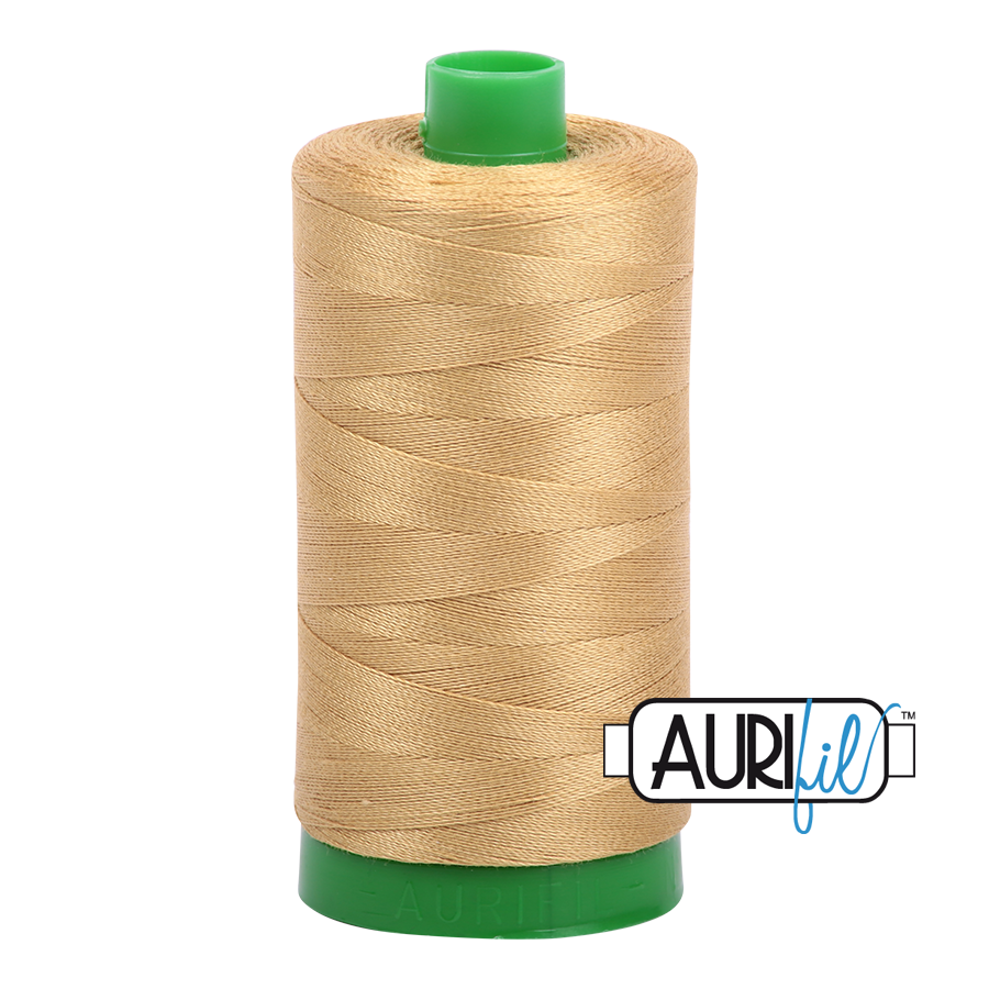 2920 LIGHT BRASS 40 WT MAKO COTTON LARGE SPOOL | 1000 MT.