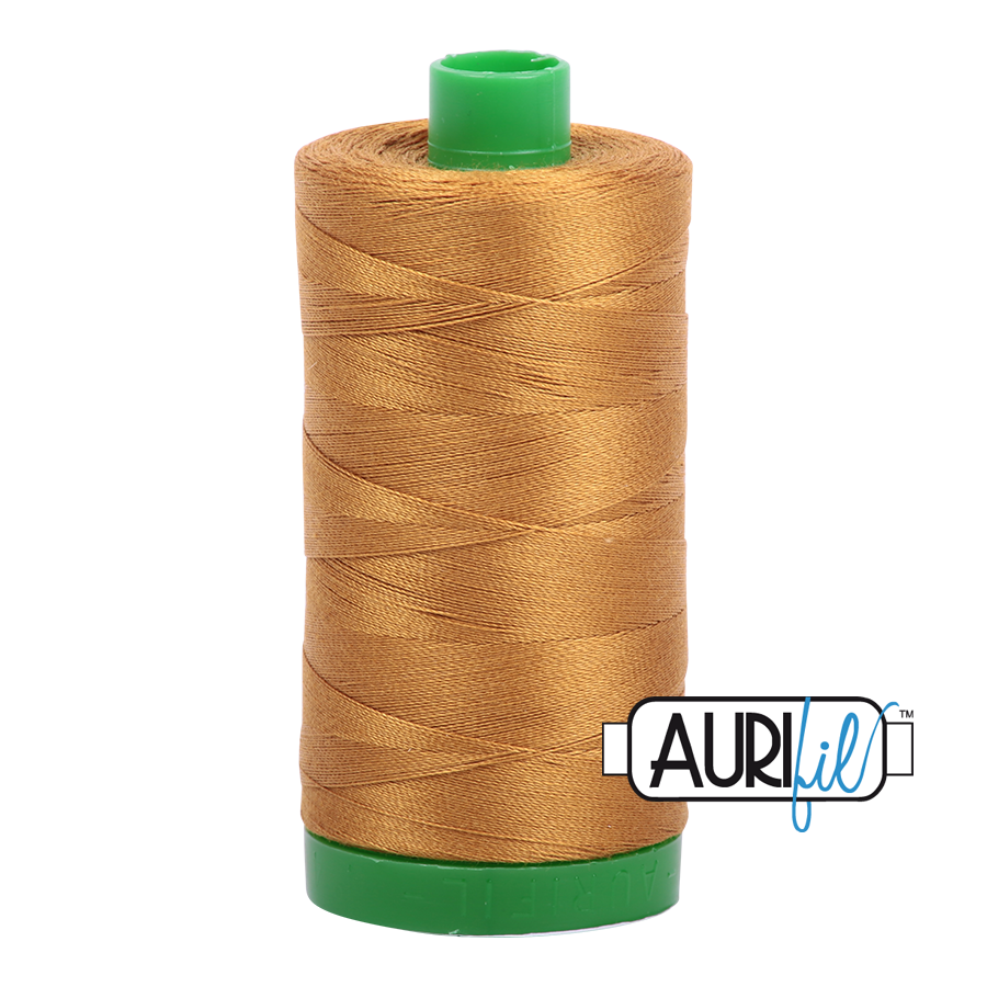 2975 BRASS 40 WT MAKO COTTON LARGE SPOOL | 1000 MT.