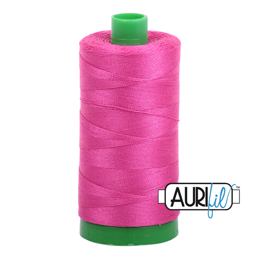 4020 FUCHSIA 40 WT MAKO COTTON LARGE SPOOL | 1000 MT.