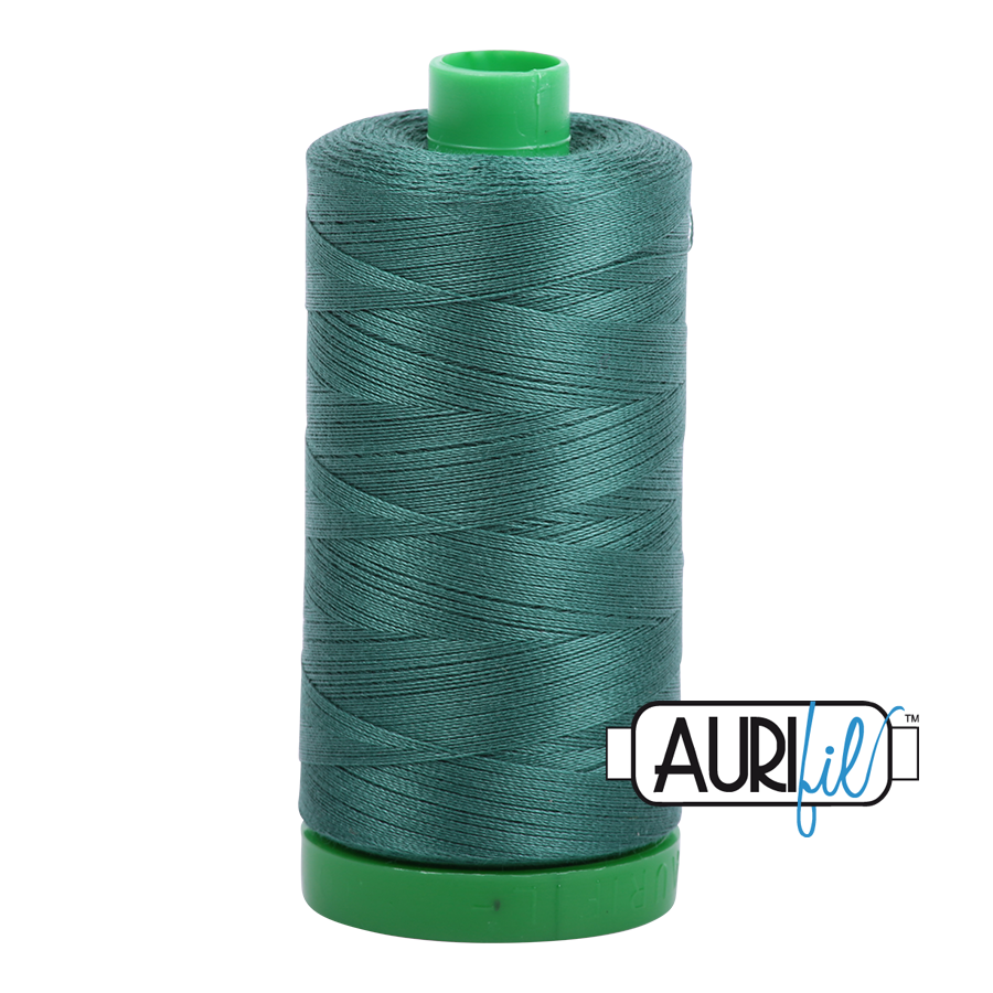 4129 TURF GREEN 40 WT MAKO COTTON LARGE SPOOL | 1000 MT.
