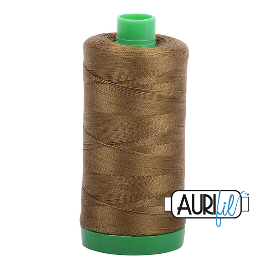 4173 DARK OLIVE 40 WT MAKO COTTON LARGE SPOOL | 1000 MT.