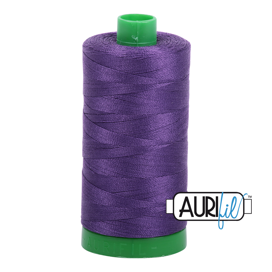 4225 EGGPLANT 40 WT MAKO COTTON LARGE SPOOL | 1000 MT.