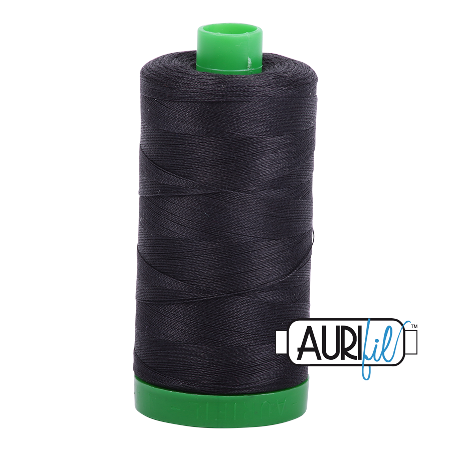 4241 VERY DARK GREY 40 WT MAKO COTTON LARGE SPOOL | 1000 MT.