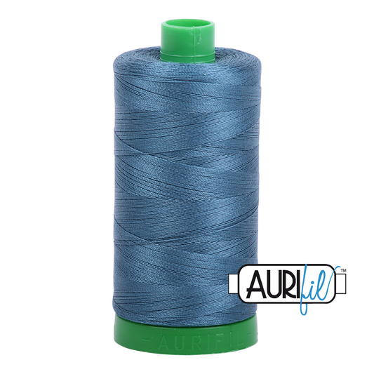 4644 SMOKE BLUE 40 WT MAKO COTTON LARGE SPOOL | 1000 MT.
