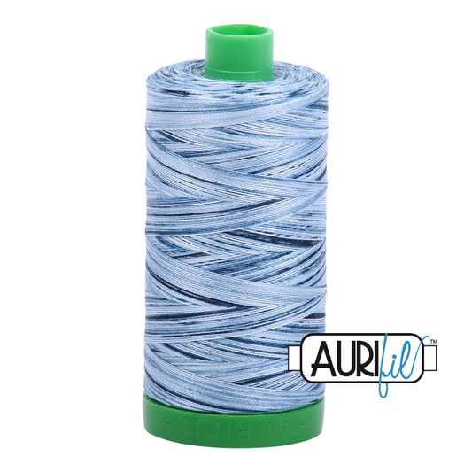 4669 STONEWASH BLUES 40 WT MAKO COTTON LARGE SPOOL | 1000 MT.