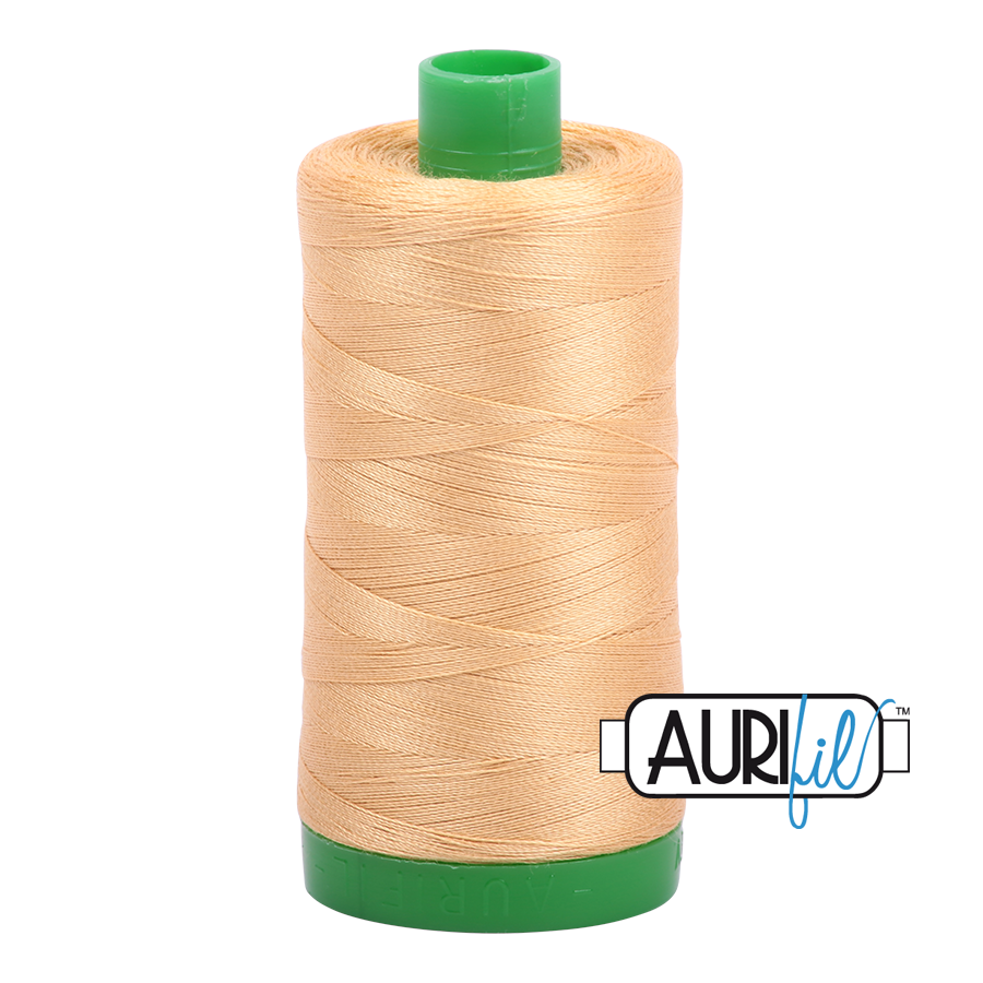 5001 OCHER YELLOW 40 WT MAKO COTTON LARGE SPOOL | 1000 MT.