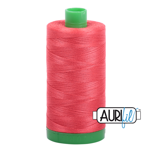 5002 MEDIUM RED 40 WT MAKO COTTON LARGE SPOOL | 1000 MT.