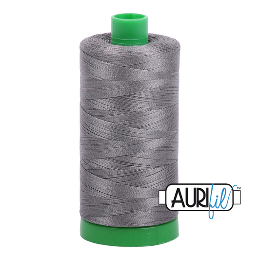 5004 GREY SMOKE 40 WT MAKO COTTON LARGE SPOOL | 1000 MT.